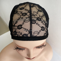 Bonnet de perruque ventilé en silicone avec fermeture réglable en dentelle et trame en maille Spandex, idéal pour la fabrication de perruques – Vente en gros