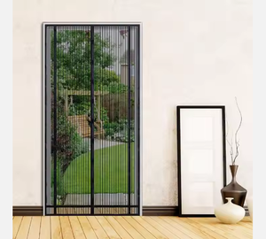 Thiết kế hiện đại tự đóng cửa màn hình cửa chống muỗi thân thiện với vật nuôi cho rèm cửa nhà làm bằng polyester bền - Product Image 2