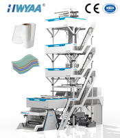 Fournisseur Professionnel – Ligne de Production de Films Soufflés à 5 Couches Co-Extrudées en HDPE/PVC PE Haute Barrière avec Moteur pour Emballages Alimentaires et Médicaux