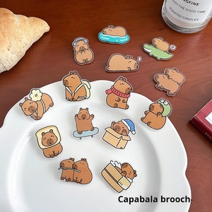 Venta al por mayor Clips de <span class=keywords><strong>pez</strong></span> <span class=keywords><strong>globo</strong></span> de dibujos animados Clip de papel acrílico Clips de papelería Kawaii - Product Image 2