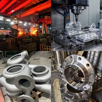 Service de fonderie de pièces métalliques en Chine, usinage CNC, pièces de pompe à eau/vanne/hélice/bague en acier inoxydable et fonte