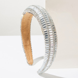 Stile coreano elegante nuovo stile alla moda fascia alta con teschio pieno diamante accessorio <span class=keywords><strong>per</strong></span> <span class=keywords><strong>capelli</strong></span> Versatile semplice <span class=keywords><strong>spugna</strong></span> Top - Product Image 4
