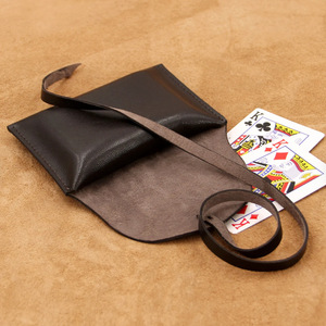 Sac de rangement pour cartes à jouer en cuir pour jeux de divertissement, organisateur de cartes à jouer pour hôtel et KTV, étui portable pour cartes de tarot en plein air - Product Image 3