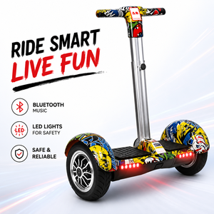 Hoverboard Eléctrico de 36V al por Mayor con Neumáticos Inflables Iluminados de 10 Pulgadas, 350W*2, Música Bluetooth, Scooter de Giro Cero - Product Image 1