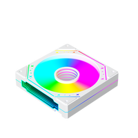 Ventilateurs Rgb à lumière LED de refroidissement à grande vitesse 120mm ventilateur de boîtier Infinity Mirror Rgb ventilateurs pour PC