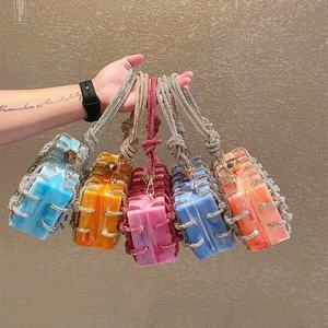 Nouveau Style métal soirée mariée main dame tressé soirée sac à main nouveau sac à bandoulière sac à main <span class=keywords><strong>Cluche</strong></span> pour les femmes - Product Image 1