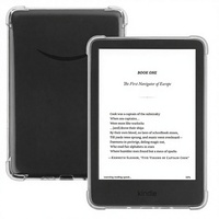 Casing Pelindung untuk Kindle Basic 12th 2022/2024 E-reader 6-inci dengan Airbag Empat Sudut Anti Jatuh Transparan