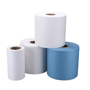 Excellent Water Absorption Performance Heavy Duty Industrial <strong>Cleaning</strong> Wipes Jumbo <strong>Rolls</strong> Industrial Wipe <strong>Roll</strong>