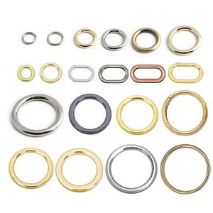 O-<span class=keywords><strong>Ring</strong></span> Dekorativer Metall-Eisen-Hundegürtelschnalle Handtaschenzubehör O-<span class=keywords><strong>Ring</strong></span> für Metall-Accessoires Hundeleinen-O-<span class=keywords><strong>Ring</strong></span> - Product Image 1