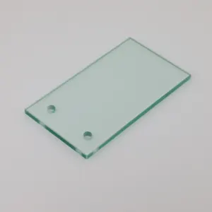 6mm 10mm 12mm tempered clear glass with flat polished edges