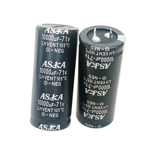 <span class=keywords><strong>Condensateur</strong></span> électrolytique en aluminium 71V10000uf 71V <span class=keywords><strong>10</strong></span> <span class=keywords><strong>MF</strong></span> pour le filtrage de la puissance Convertisseur DC/DC Nouveau secteur de l'énergie Onduleurs solaires - Product Image 2