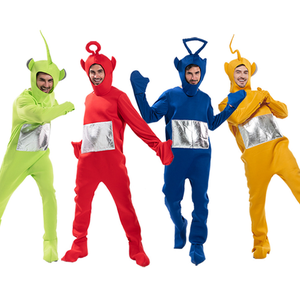 Prix bas carnaval adultes Cosplay <span class=keywords><strong>Teletubbies</strong></span> combinaison Costume Halloween tenues de fête - Product Image 1