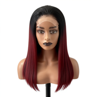 Peluca de Cabello Virgen Brasileño con Frente de Encaje HD, Rizado Kinky, Ondulado Profundo, Línea de Cabello Natural, Sin Pegamento, Multi-Densidad, Todos los Colores HLTX