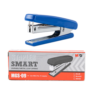 M & G pistola per cucitrice meccanica classica 10 # più venduta <span class=keywords><strong>3</strong></span> colori assortiti office school <span class=keywords><strong>company</strong></span> articoli di cancelleria durevole macchina per cucitrice meccanica in metallo - Product Image 1