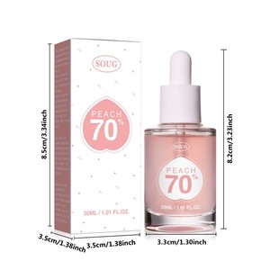 Advanced Niacinamide Acide Hyaluronique Blanchissant Soins De La Peau <span class=keywords><strong>Visage</strong></span> Sérum Bouteille 30ml-<span class=keywords><strong>Anti</strong></span>-Âge, Levage De Tone, Extrait De Pêche - Product Image 6