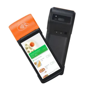 Mini Pos Terminal für Android 4G Kommunikation POS mit 5 & 8MP Kamera Mobile Pos Gerät Registrier kasse mit 6 "HD-Display