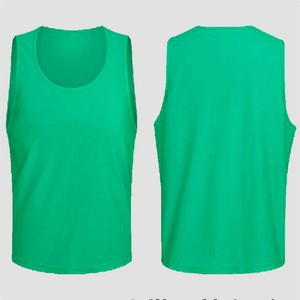 B42 Maillot d'entraînement de football réversible pour enfants et adultes sans ceinture Gilets d'entraînement avec pennies numérotés Scrimmage Wear - Product Image 6