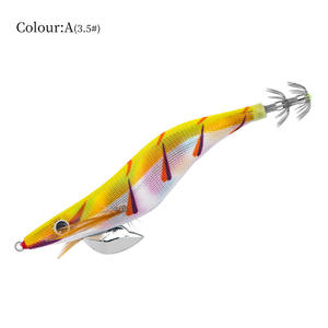 SQUID KING 3.5L lumineux bois crevettes calmar crochet 3.0 2.5 No. <span class=keywords><strong>Torrent</strong></span> eau profonde ABS plastique plomb bandeau anneau perle pêche basse - Product Image 5