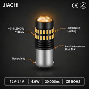 Feu clignotant LED stroboscopique 1156 1157 P21W 3157 7443 4014 48SMD pour marche arrière de voiture 12V 24V Vente en gros - Product Image 5