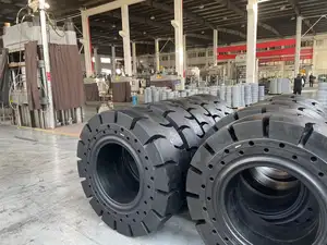 Factory Price Solid Rubber Tire For Slag Pot Carrier 355/50-20 Tire With Good Price