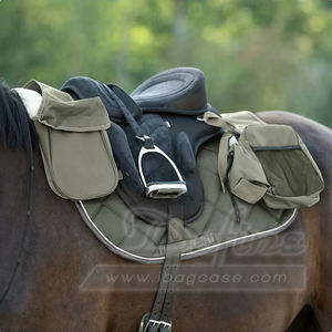 Sac à arçons original avec logo personnalisé Sac de selle de cheval pour l'équitation Fabricant Fournisseur Garantie de qualité - Product Image 4
