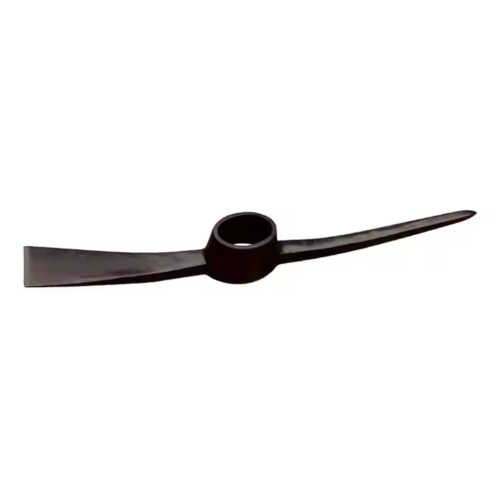 DIY Grade Forged Steel Railway Pickaxe - Factory Wholesale Wooden Handle Tool