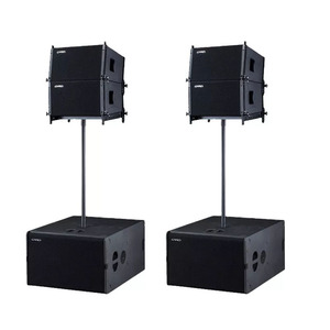 Système de sonorisation extérieur, haut-parleur 15 pouces, subwoofer professionnel pleine gamme, ligne active extérieure - Product Image 1