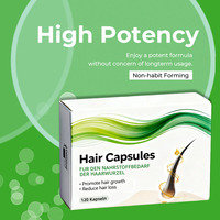Capsules de biotine et de collagène pour cheveux, personnalisables par OEM, compléments alimentaires pour adultes, favorisent la croissance des cheveux, complément à base de plantes naturelles