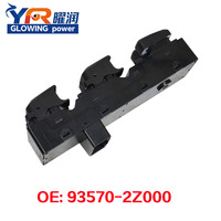 Interruptor Eléctrico Principal para Ventanas de Auto 93570-2Z000, Botón Regulador de Ventanas Compatible con Hyundai IX35 2009 2010 2011 2012 2013 2014 2015