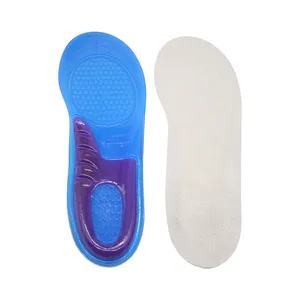 Premium Flat Work Foot Pads Sports Gel Palmilhas Orthotic Gel Palmilhas Pés Suporte Plantador Fasciite Ortopédica Pé Plano