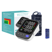 Moniteur de Pression Artérielle Intelligent Numérique Rechargeable Personnalisable Neuf d'Usine, avec Fonction Fréquence Cardiaque et Heure
