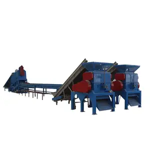 Pet/PE/PP/PVC plastik/Film/tas/daur ulang botol/cuci/pelletisasi Extruder/Granulator Machine Line