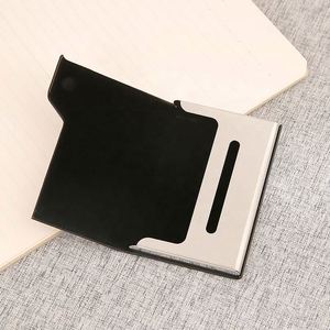 Executive Black <b>Gift</b> <b>Set</b>: Business Card Holder & Elegant Corporate <b>Gift</b> for Men - Product Image 3