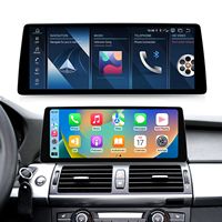 Écran radio multimédia automobile Android 14 QLED 12,3 pouces 2K pour BMW X5 E70 X6 E71 2007-2013 Système CCC CIC Auto CarPlay Plug & Play