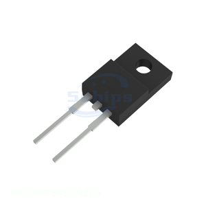 Manufacturer Channel Single Diodes Order Electronic Components RBQ30TB45BNZC9 TO-220-2 Full Pack DIODE SCHOTTKY 45V 30A TO220FN2 - Product Image 1