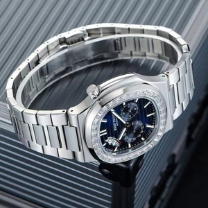 Men <b>Automatic</b> Watch Square Luxury Mechanical <b>Wristwatch</b> Luminous Date,24 Hours,Small Second Dial - Product Image 5