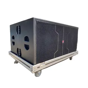 LA218 dual 18 inch bass speaker the biggest subwoofer also it is excellent system tasso line array aluminum line array speaker r