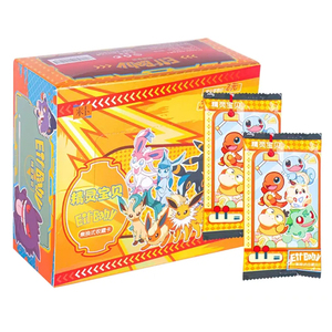 GL Charizard chino Pokemoned Battle Boy coleccionable juego de cartas de juguete <span class=keywords><strong>espada</strong></span> y escudo juego de mesa caja de refuerzo - Product Image 2