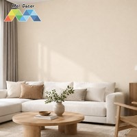Wallpaper MOI Putih Tekstur Halus Roll 45cm X 10m Dekorasi Ruang Tamu Minimalis