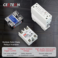 Four 110V 12V Dissipateur Montage Panneau avec Thermocouple Type K Relais SSR et REX C100 Régulateur de Température Numérique
