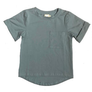 Camiseta de Verano de Algodón para Bebés y Niños Pequeños, Manga Corta Plegable, Ropa Infantil, Jersey Informal para Niños - Product Image 5