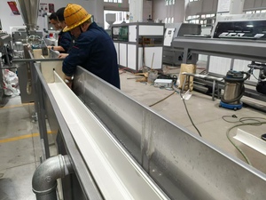 Fosita Full Automatic High Safety <strong>65mm</strong> <strong>Single</strong> <strong>Screw</strong> <strong>PVC</strong>/WPC Profile <strong>Extruder</strong> with PLC Motor Gearbox &amp; Engine CE Certified - Product Image 3