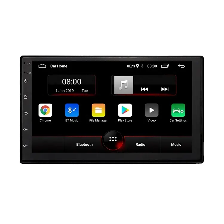 Android 10 Autoradio Universal 2 Din Audio Stereo Auto Multimedia Player Export Großhandel 7 Zoll Rohs 7 A20 Auto DVD Player