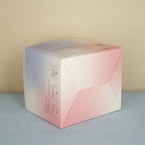 صندوق طباعة مخصص فارغ CMYK غير لامع تصفيح ورق مقوى للتعبئة الواقي الذكري صندوق تعبئة كبير جدًا - Product Image 4