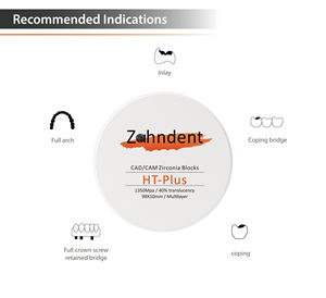 Zahndent open <span class=keywords><strong>cad</strong></span> <span class=keywords><strong>cam</strong></span> sistema caldo <span class=keywords><strong>zirconia</strong></span> blocco con ce e iso approvazione per laboratorio odontoiatrico - Product Image 6
