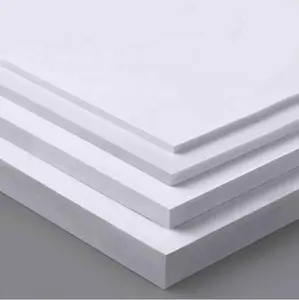 PINSHENG 0.40 density White 18mm White Pvc Foam Board usefor Making Models