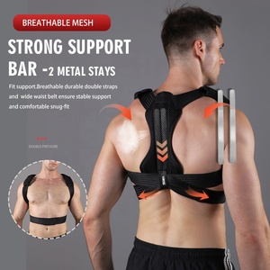 Attelle d'épaule réglable VBOSi 7002, redresseur de <span class=keywords><strong>dos</strong></span> orthopédique respirant pour le haut du <span class=keywords><strong>dos</strong></span>, approuvé FDA CE ISO - Product Image 3