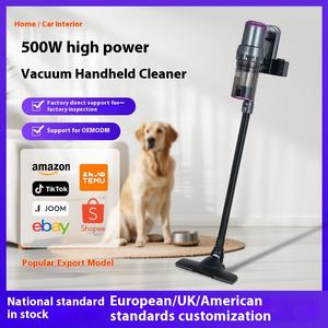 Aspirateur domestique à grande aspiration Fonction de séchage humide Alimentation électrique pour les poils de chat Tapis transfrontalier Petits aspirateurs à main - Product Image 4