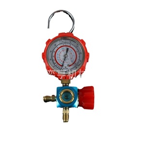 Yiheng Aluminum Pressure <b>Gauge</b> 410 Analog High Low Refrigerant Filling Air Conditioner <b>Gauge</b> With Oil Valve - Product Image 3