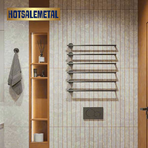 Niche murale rectangulaire en acier inoxydable 304 de qualité supérieure, fabrication Foshan, étagère encastrée moderne, installation autocollante pour salle de bain - Product Image 3